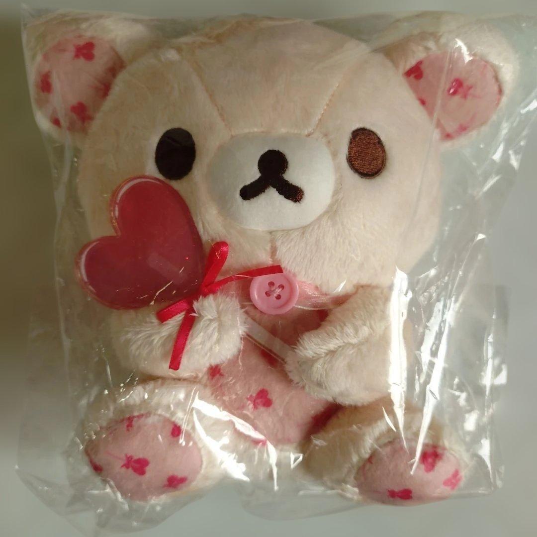 リラックマストア限定＊あつめてぬいぐるみ＊ハートロリポップ＊4点セット