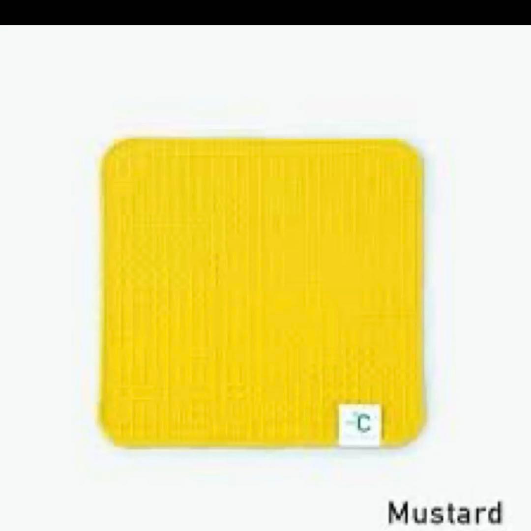 専用タオルハンカチ マスタード ピンク セット