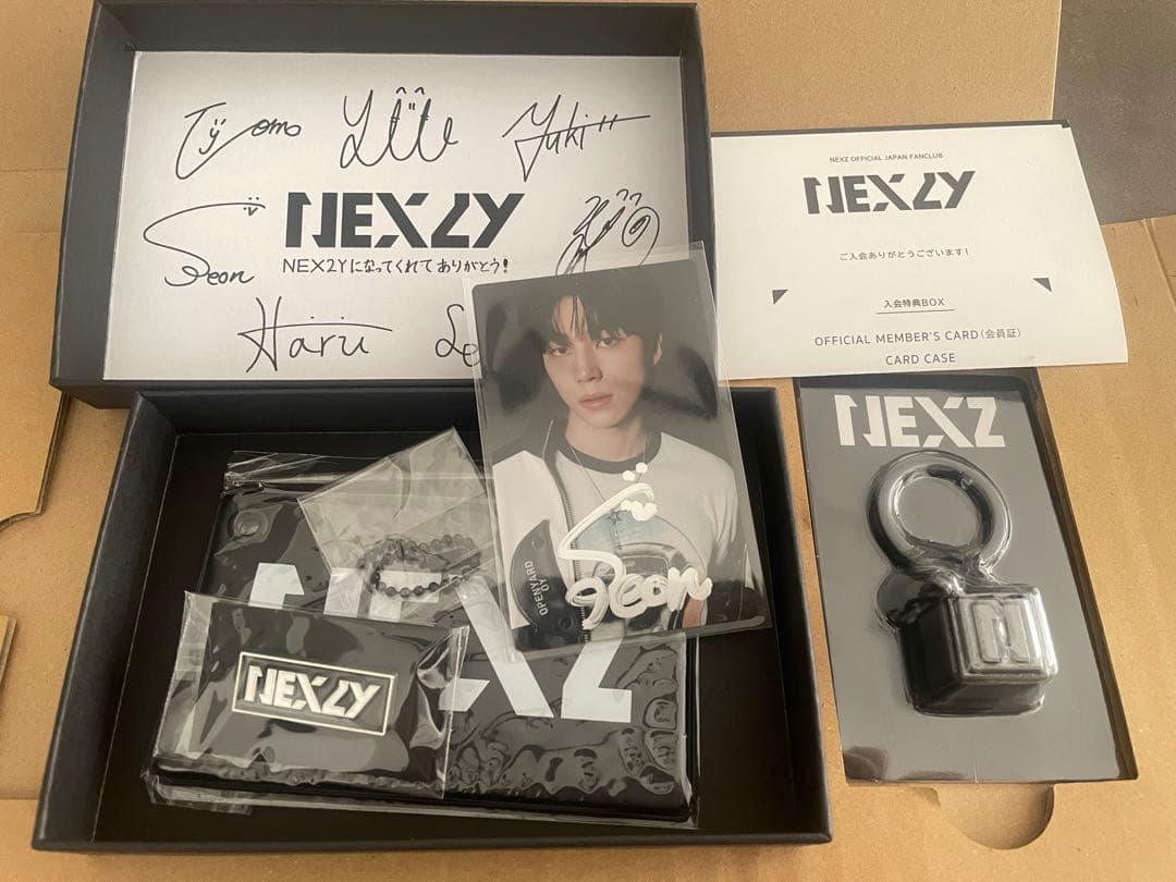 NEXZ FC 早期入会特典　ソゴン　直筆サイン付