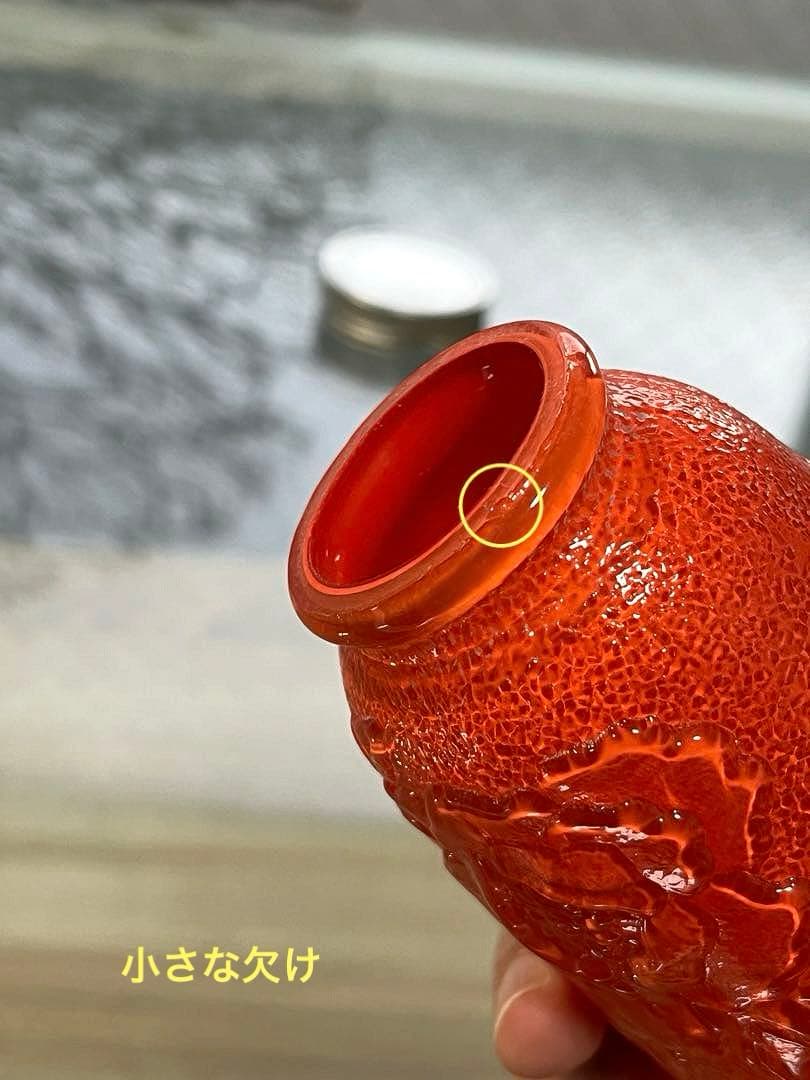 骨董　時代ガラス　超希少　瓜型　牡丹エンボス　飴屋瓶　金平糖瓶　菓子瓶