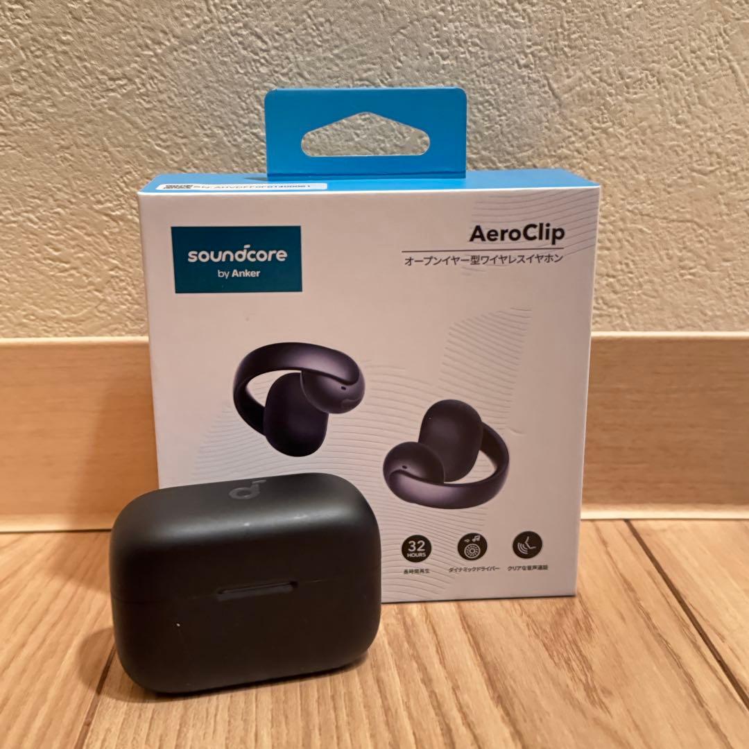 Anker Soundcore AeroClip ブラック