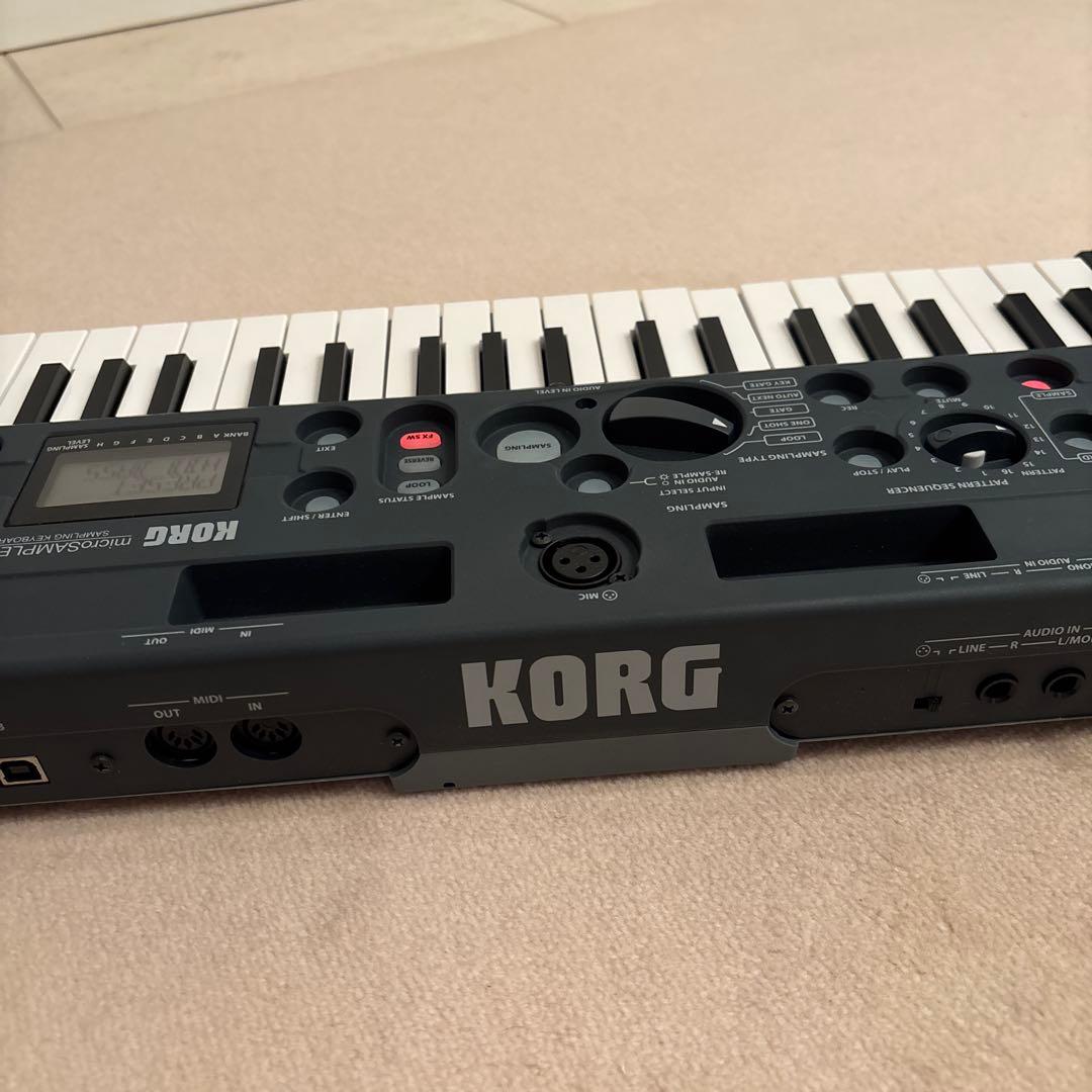 【美品】KORG microSAMPLER 37鍵 マイクロサンプラー