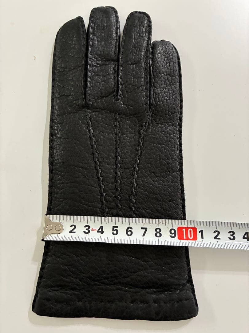 ペッカリー革手袋　カシミヤライニング