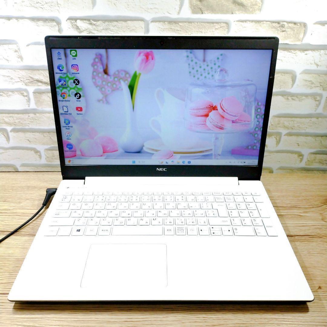 すぐに使える第8世代 NECノートパソコン Windows11 Office付き