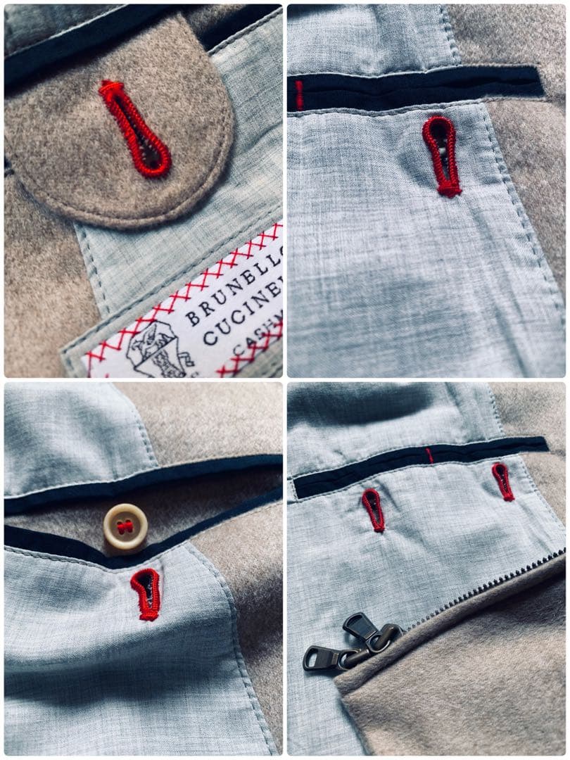 Brunello Cucinelli氏ご愛用　極上カシミアスーツベスト¥45万