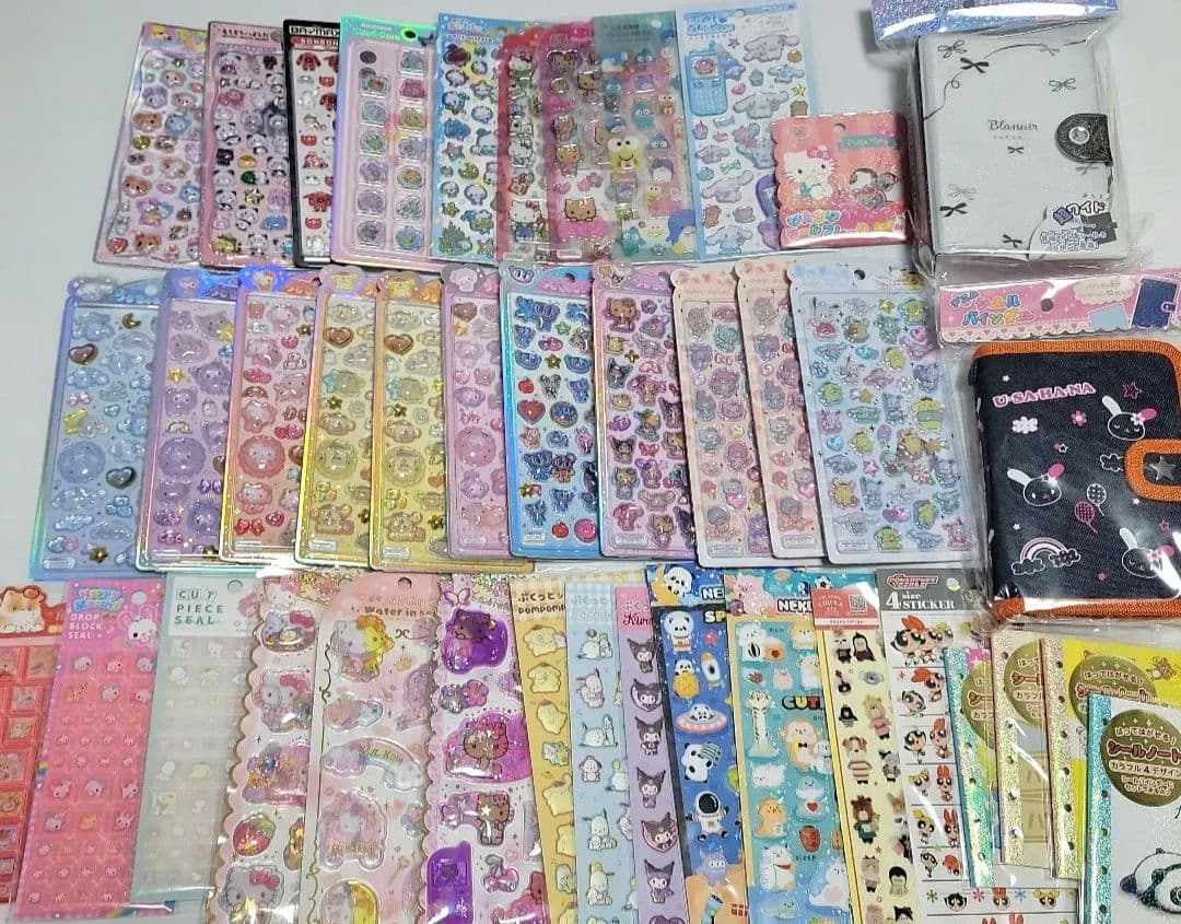 全て国内正規品　シール大量まとめ売り　うるちゅるポップシール　ボンドロセット