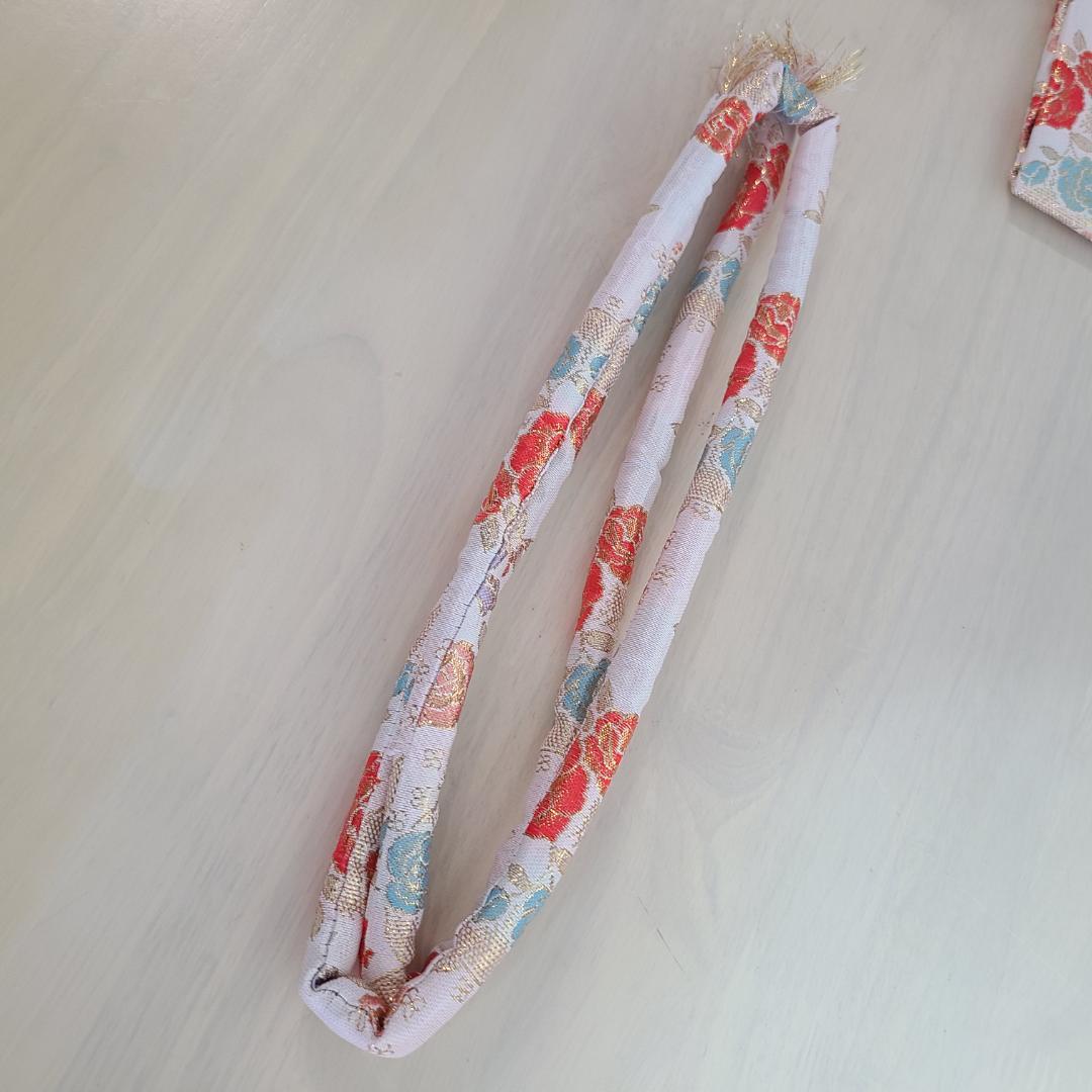 七五三帯 はこせこセット　7歳　ピンク系　8点セット