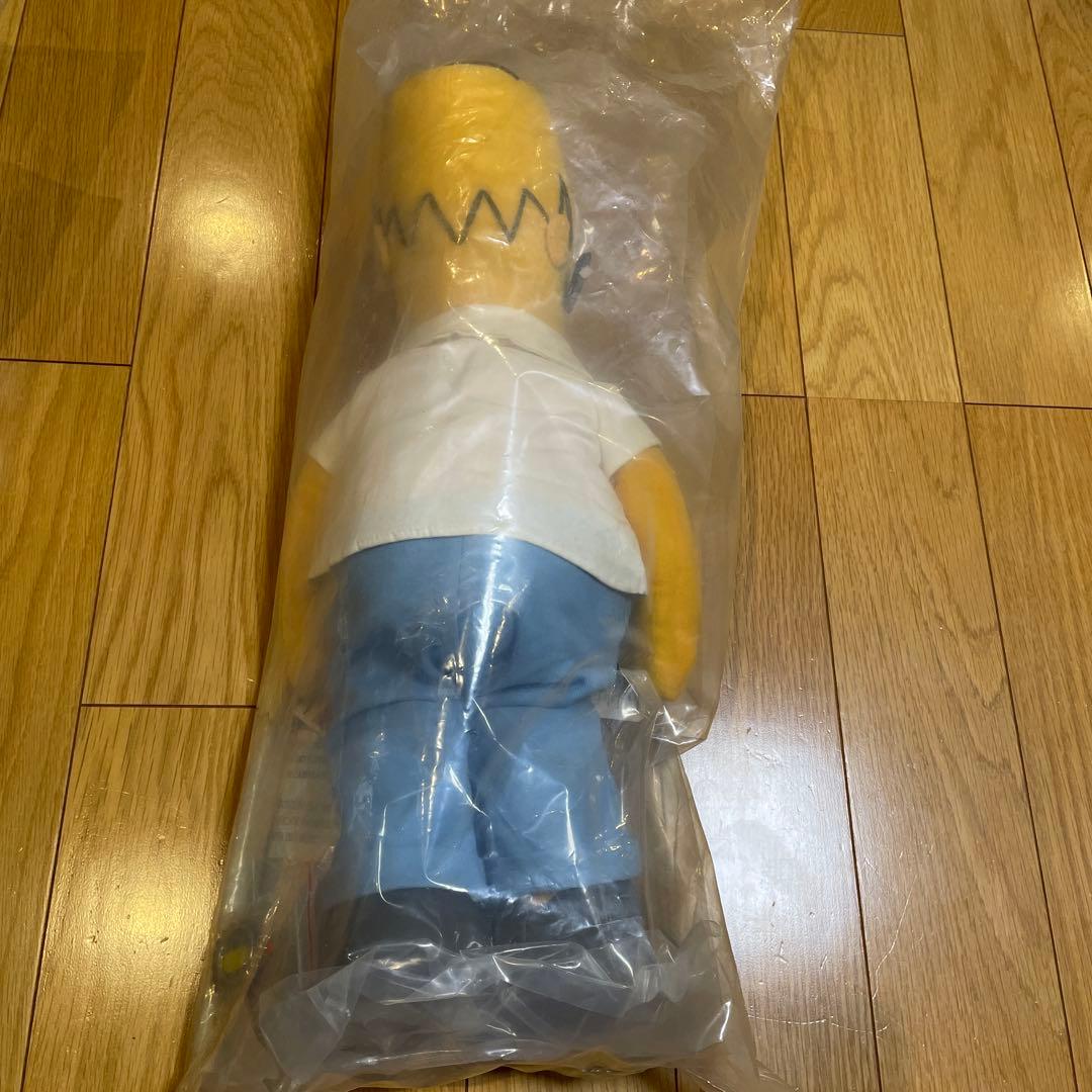 シンプソンズ　ホーマー　& エンジェル　バート　スタンド付きドール