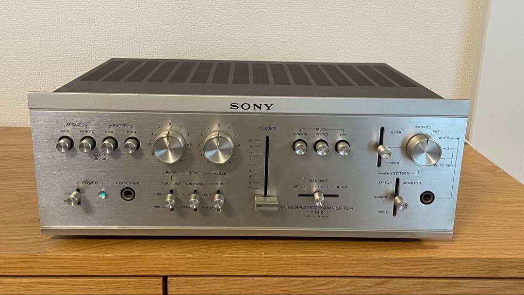 【音出確認済】SONY TA-1140プリメインアンプ