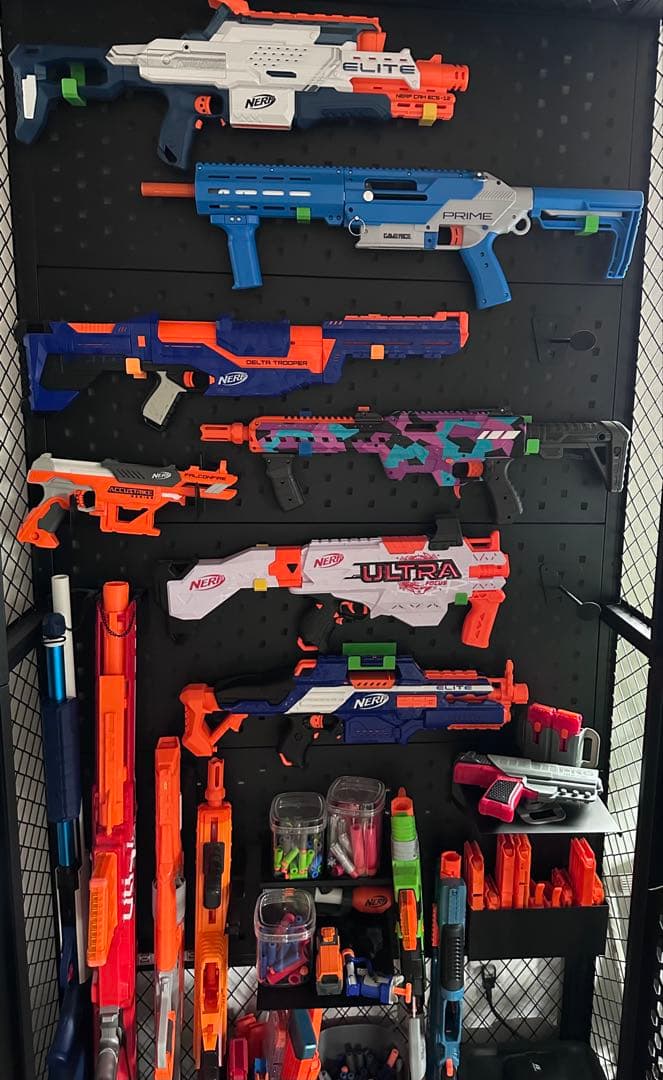 Nerf系 コレクションセット 日本未発売、希少品含 + g-force弾速計