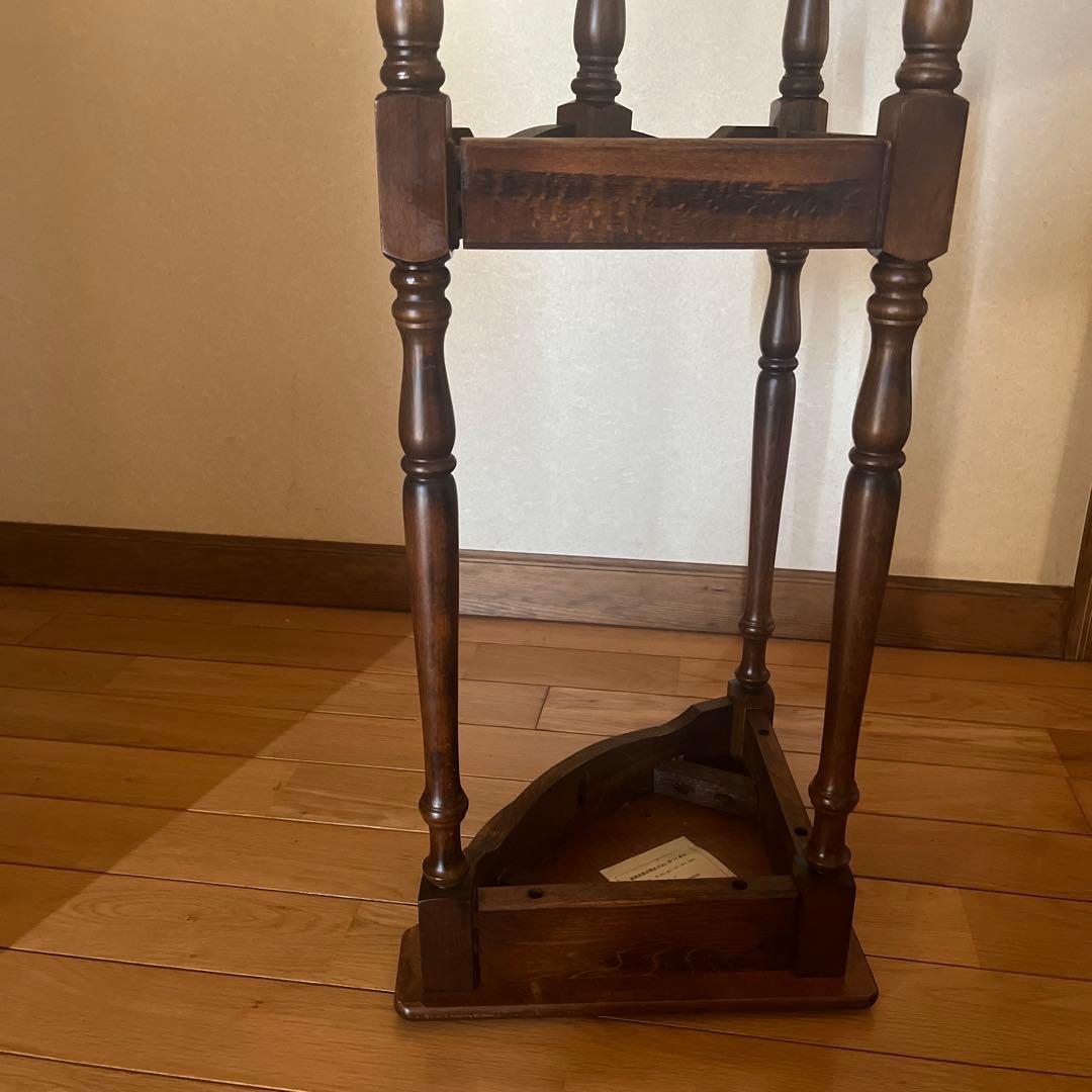 カリモクkarimoku コロニアル　コーナーテーブル コーナーラック 花台