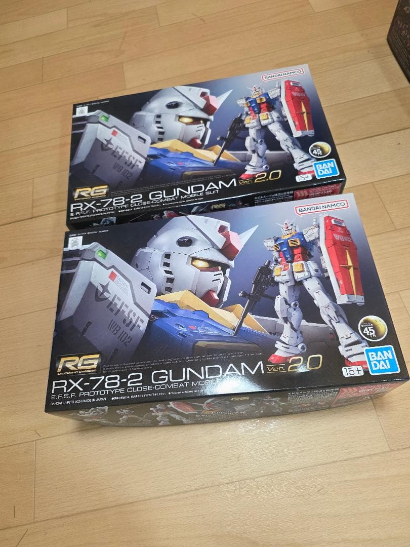 RG ガンダム Ver.2.0　2個セット