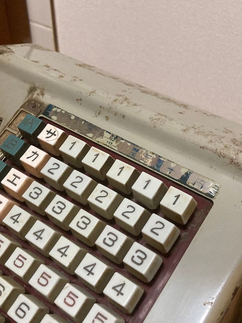 昭和レトロ TOWA レジスター　ジャンク品