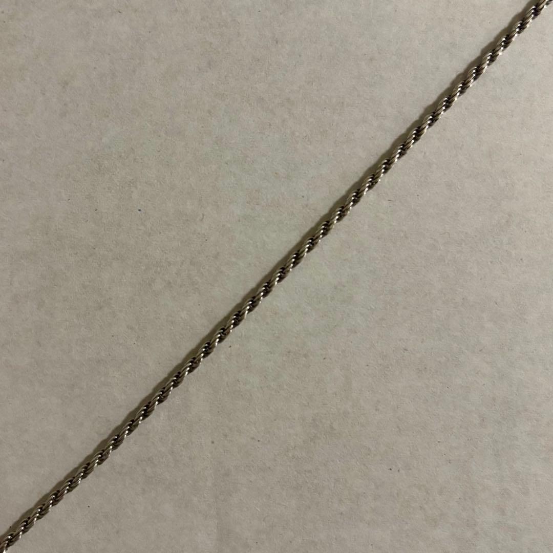 【刻印あり】FRENCH ROPE CHAIN silver925ブレスレット