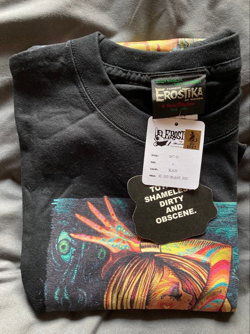 エロスティカ　ヘドラ　Tシャツ　Lサイズ