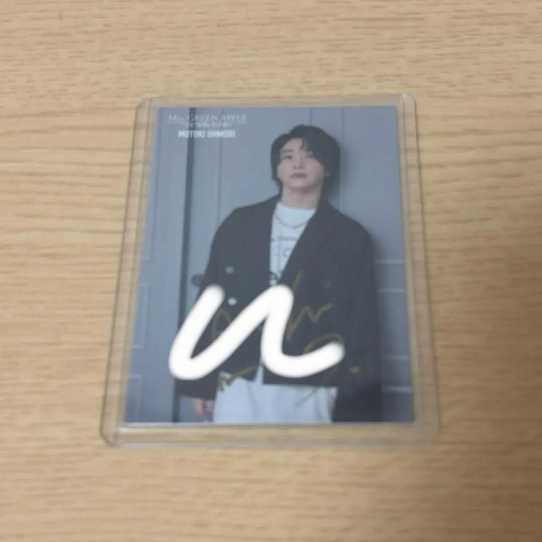 ミセス 大森元貴 サイン入り フォトカード ホワイトラウンジ 019