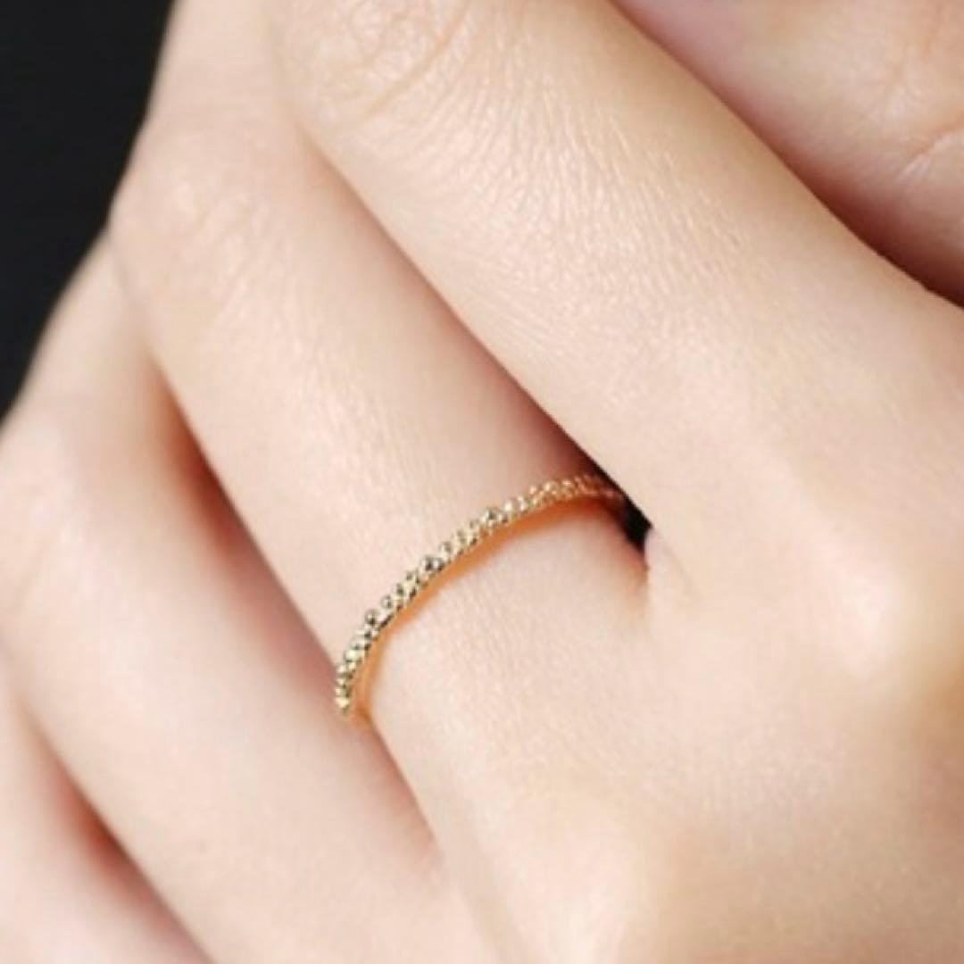 シエナロゼ　つぶつぶリング