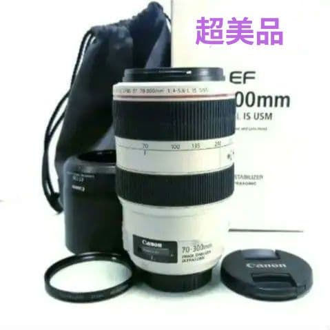 超美品　Canon EF 70-300mm f/4-5.6 IS USM ズーム