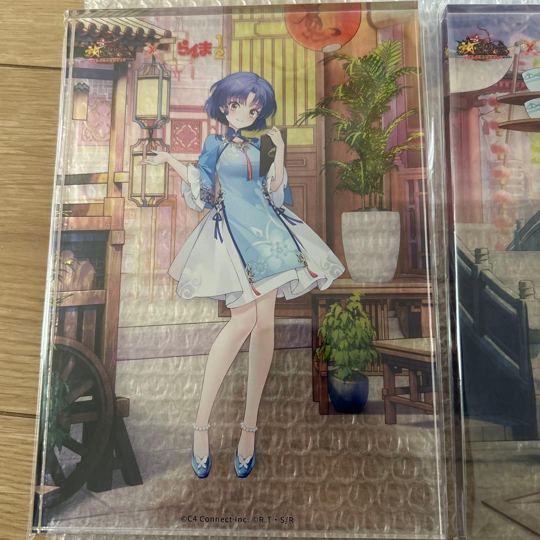 激レア　らんま1/2 アクリルパネル　放置少女