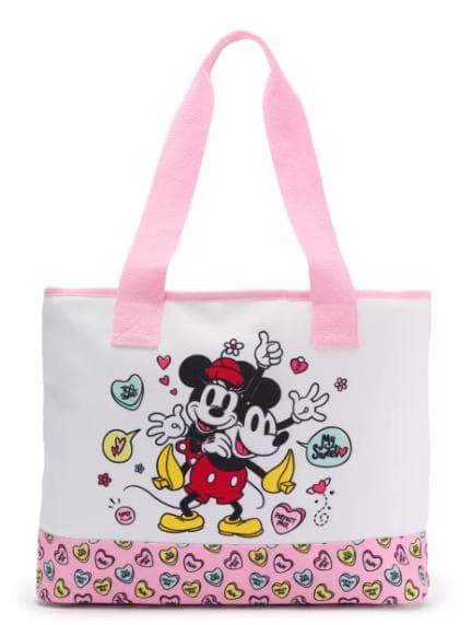 【アメリカディズニー】ミッキー＆ミニー キャンバストートバッグ Disney