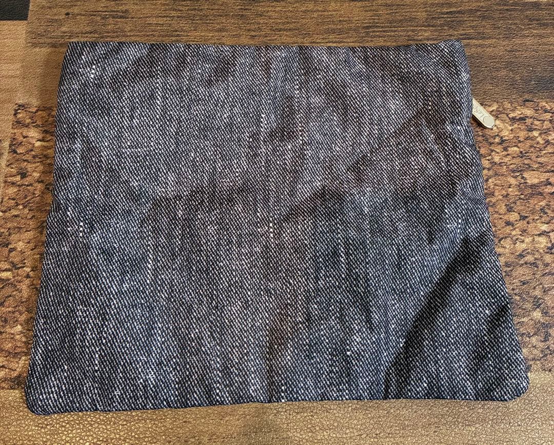 新品同　レスポートサック ボストンバッグ　デニムブルー×霜降りベージュ