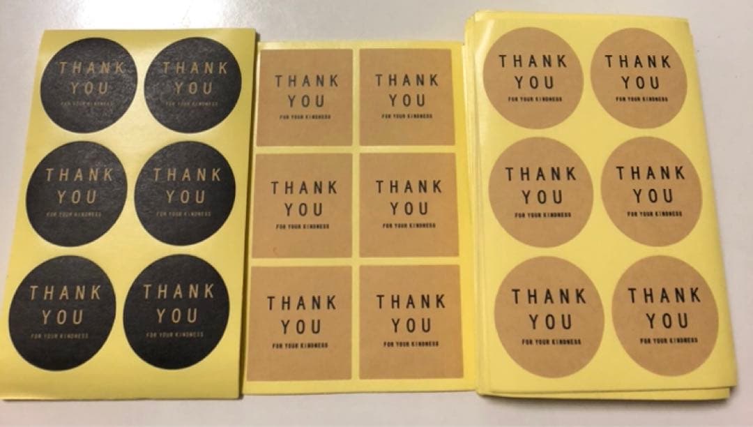 確認用3199円　リピーター様　サンキューシール大きめLサイズ　960枚