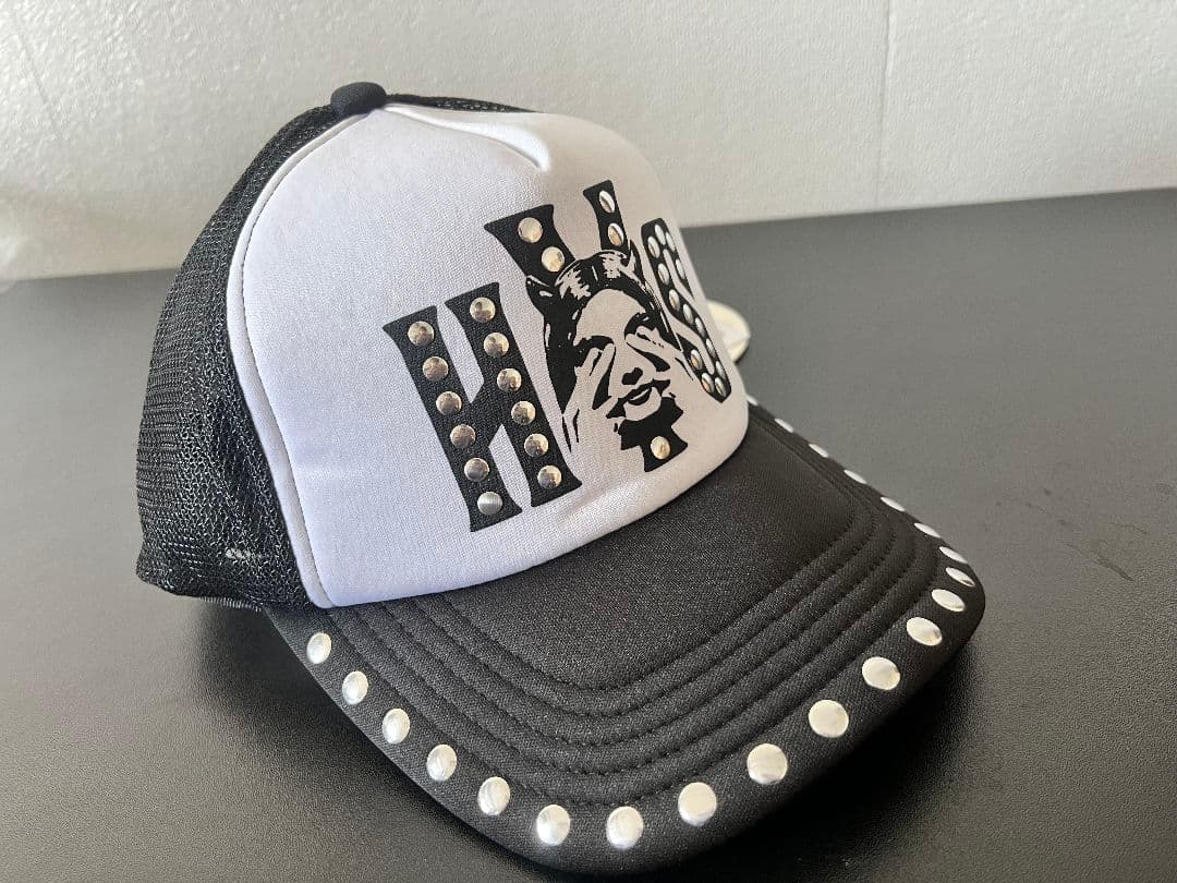 【新品未使用】ヒステリックグラマー　スタッズメッシュキャップ -11