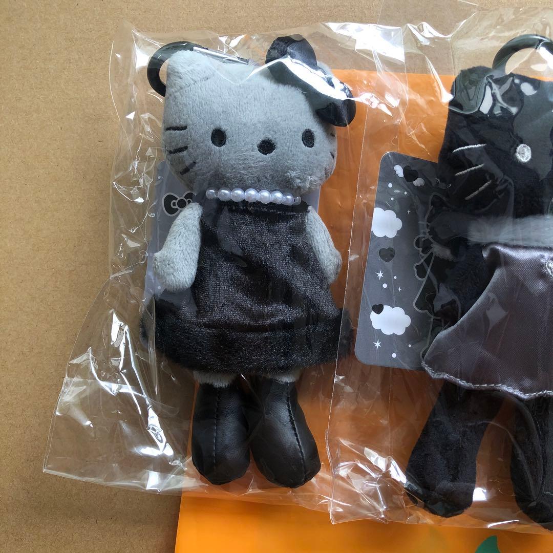 新品未開封 サンリオ キティ ブラックエンジェル スタイルアップマスコット 黒