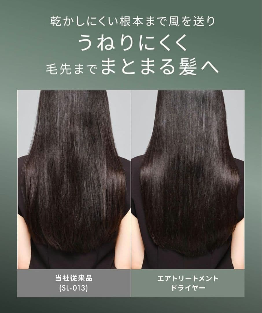 最上位モデル SALONIA ブラック ヘアドライヤー 速乾 うるおい