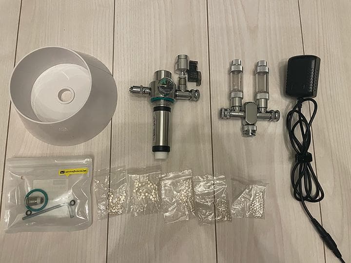 Clscea クレシー 水草用化学反応式CO2ジェネレーター　シルボン