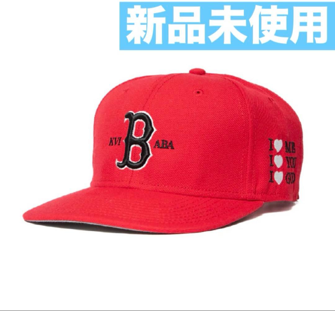kvi baba ベースボールキャップ レッド