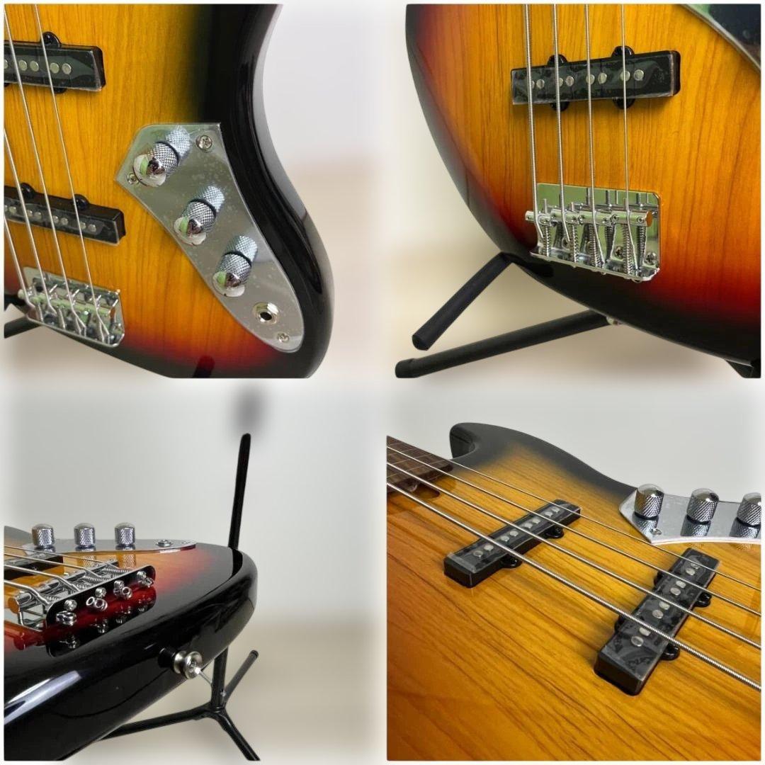 Bacchus BJB-1R-FL 3TS フレットレス美品 ベース