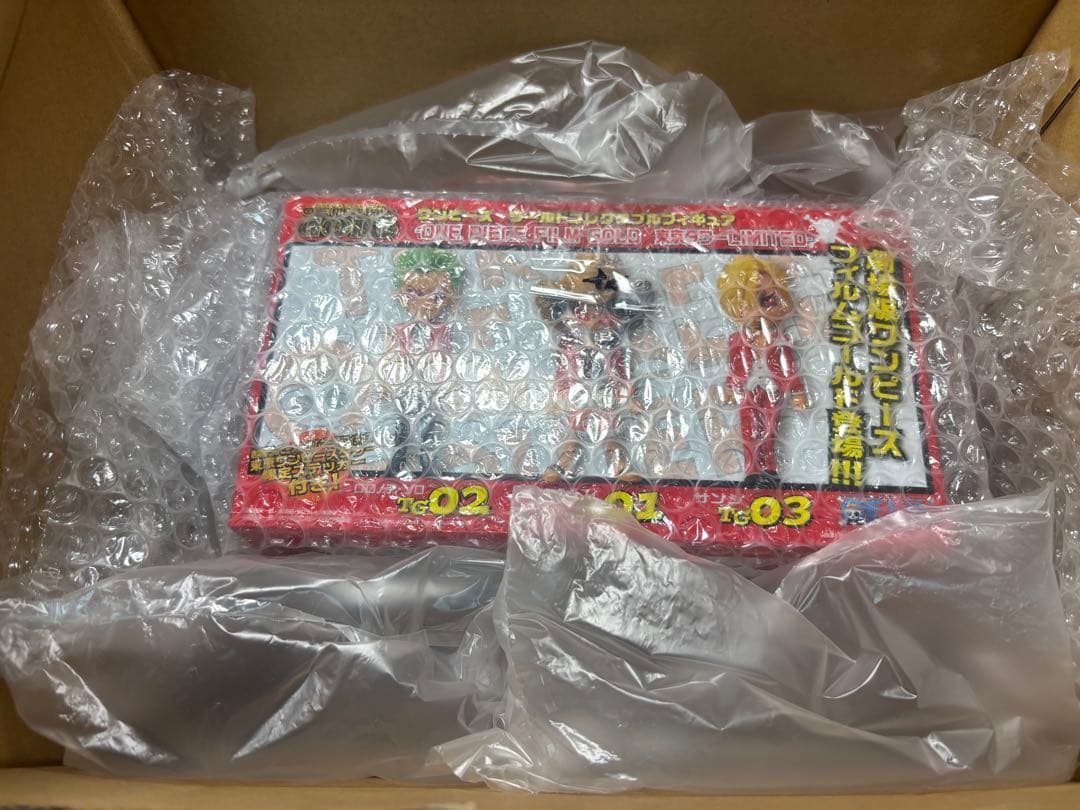 ONE PIECE FILM GOLD 東京ワンピースタワー ルフィゾロサンジ