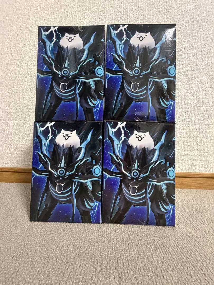 【新品未開封】にゃんこ大戦争ガオウダークフィギュア4点セット