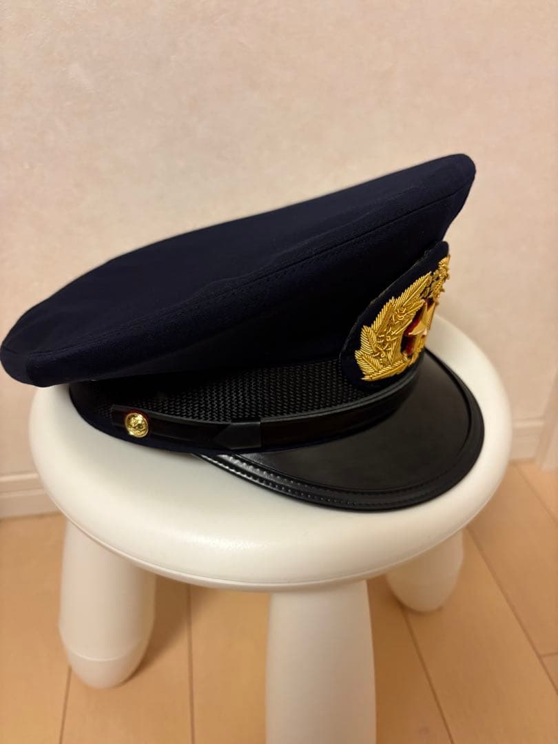 制帽 警察・消防・日本軍モチーフ カスタム帽子 金刺繍 五芒星｜コスプレ 撮影用