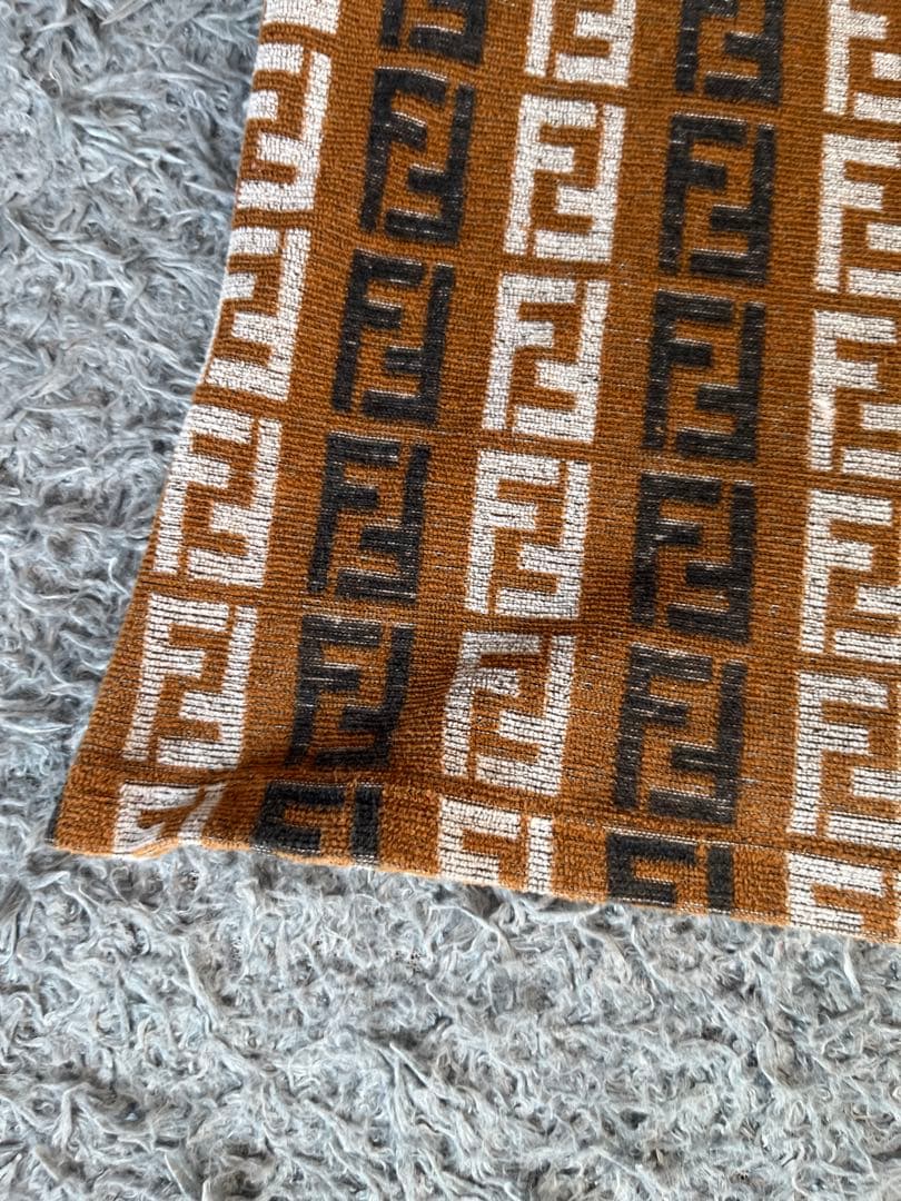 激レア　正規品Fendi 　総ロゴ　ズッカ　エスニックコア　ポロシャツ　S相当