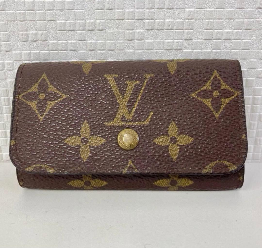 極美品！LOUIS VUITTON モノグラム 6連キーケース ミュルティクレ