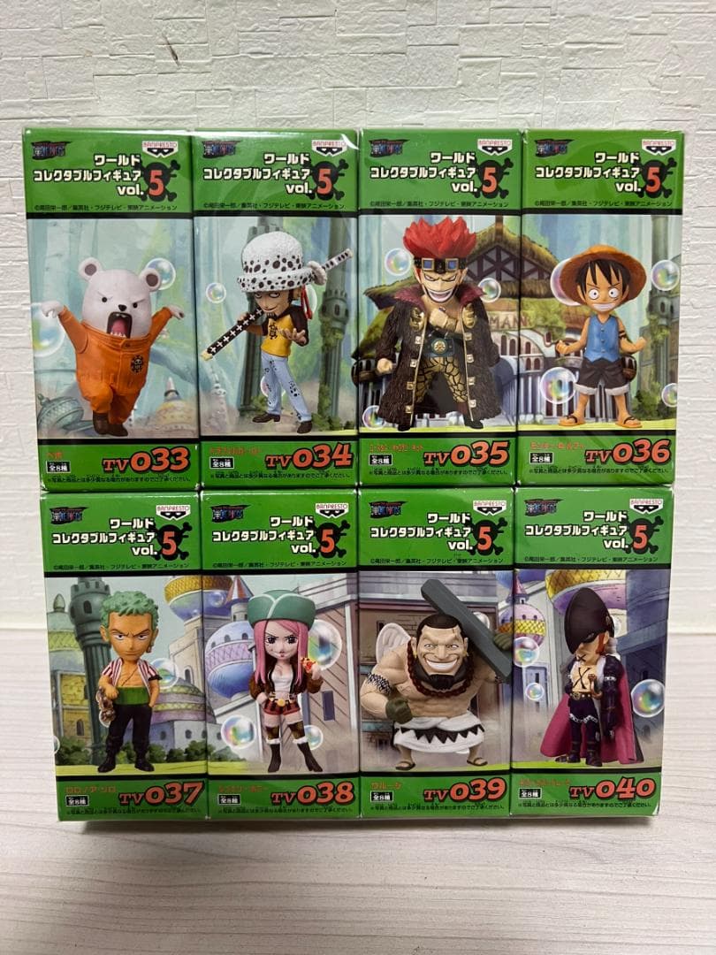 未開封 ワンピース WCF ワーコレ コレクタブル vol.5 8種 最悪の世代