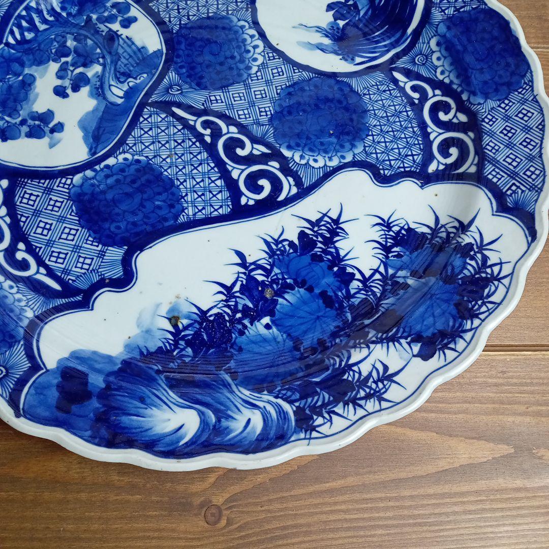 古伊万里　大皿　忠　E−668