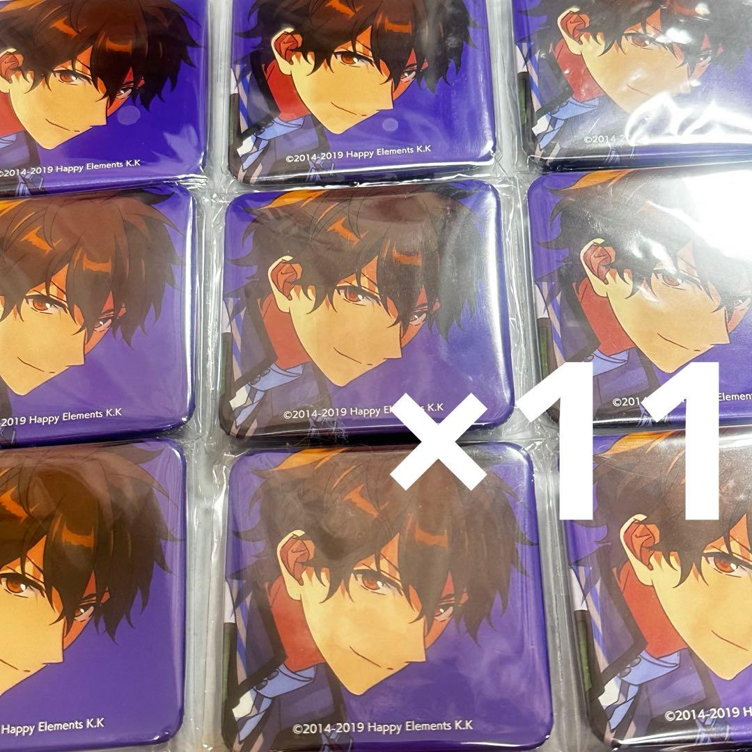 あんスタ　守沢千秋　TRIP アルバム　有償特典　スクエア缶バッジ 11点