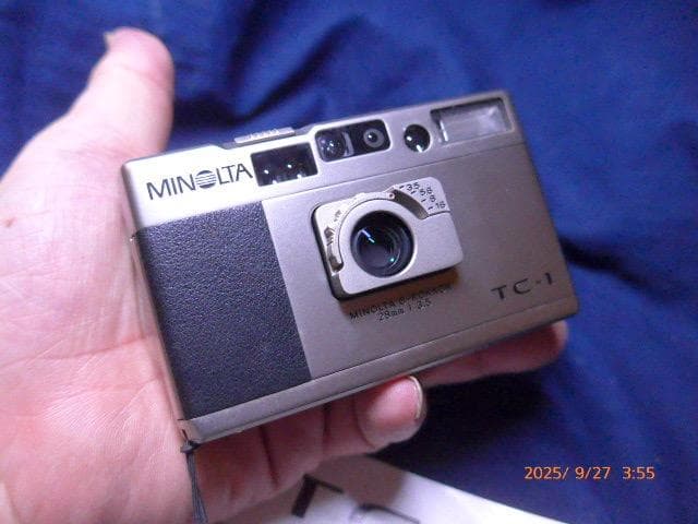 momo&mikan　MINOLTA TC-1 フィルムカメラ 取扱説明書