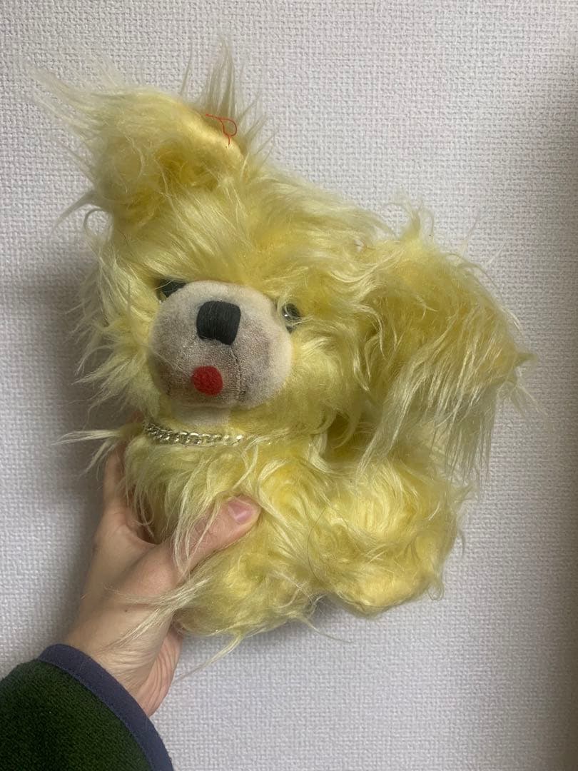 ヴィンテージ　犬　ぬいぐるみ　レトロ　フランス