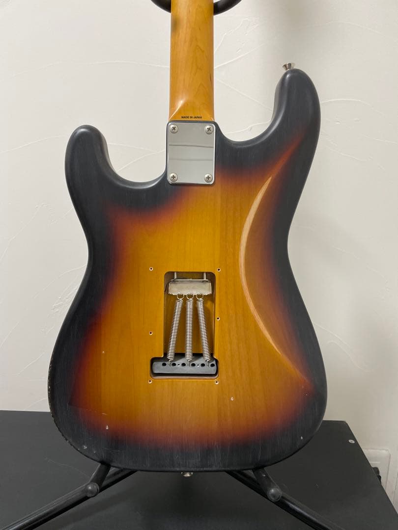 Fender Japan stratocaster st62-tx レリック