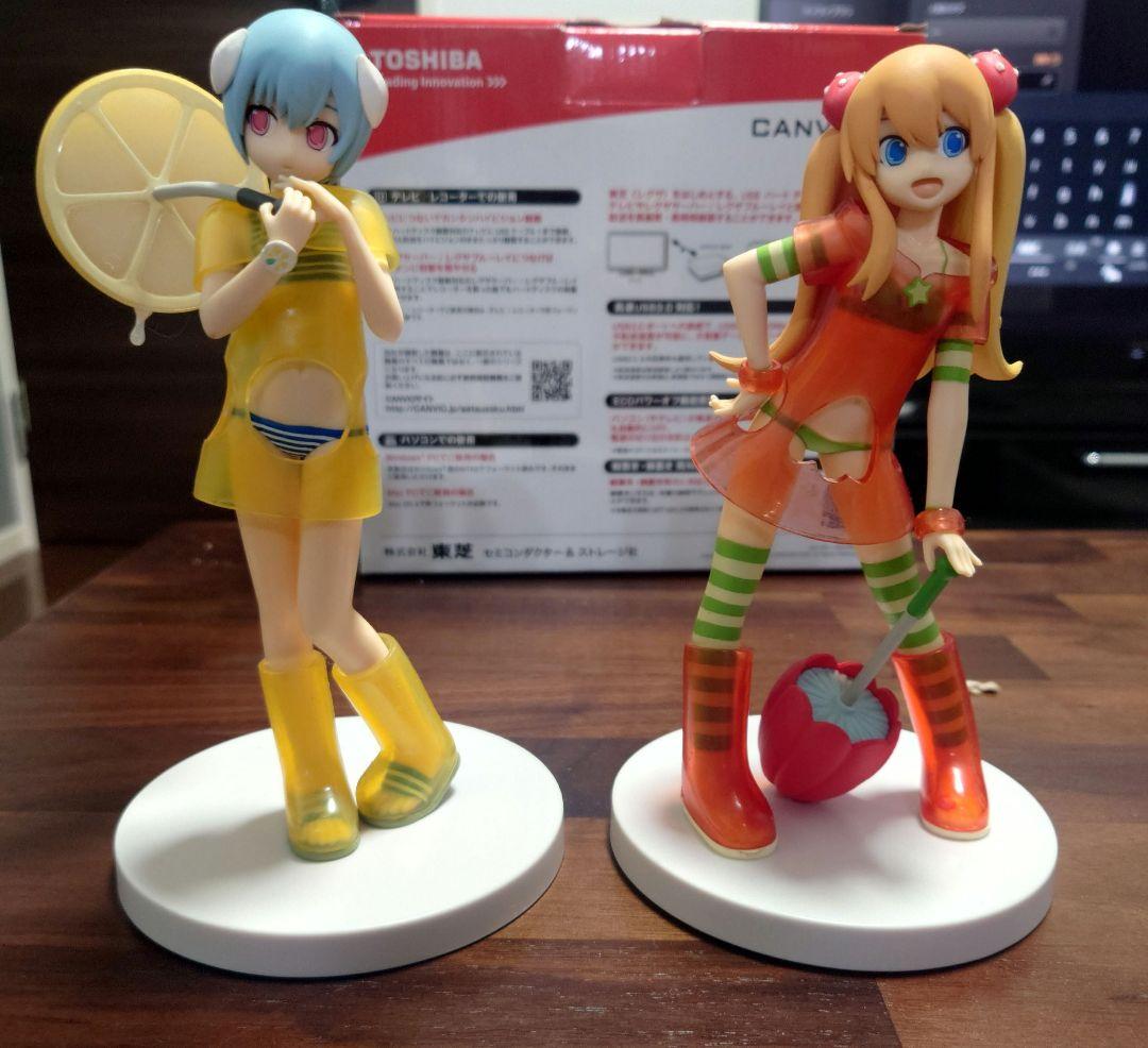 新世紀エヴァンゲリオン　エクストラフィギュア　FruitsPunch 2種セット