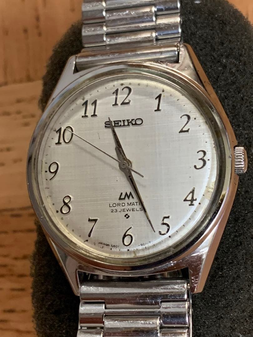 セイコー ロードマチック1974年 製 Ref.5601-9000 全アラビアダ