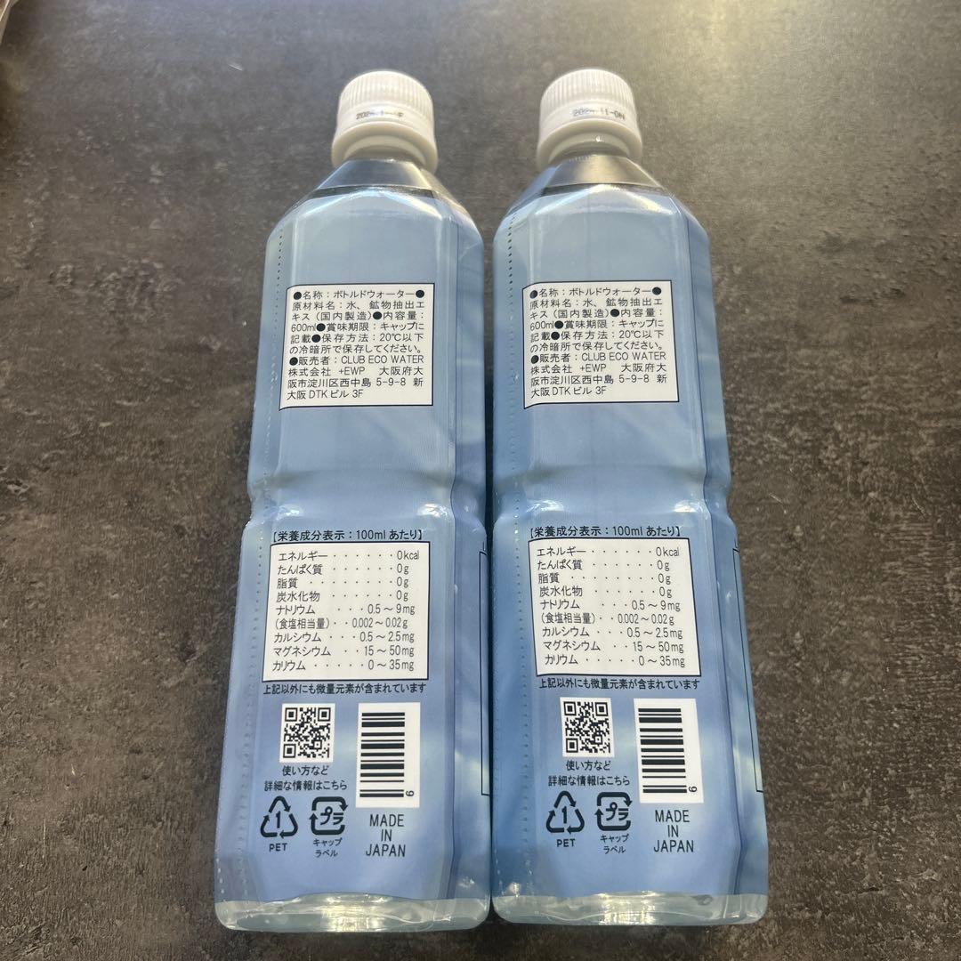 Life Essence+ ボトルウォーター 600ml 2本セット