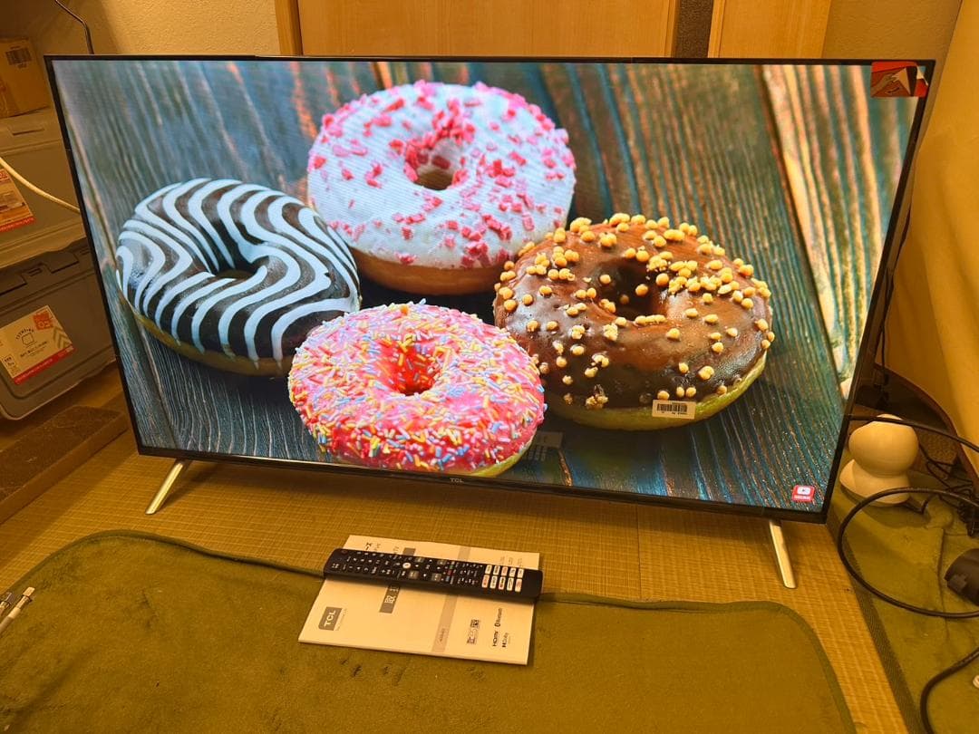 25年製未使用近！TCL 40S5400 スマートテレビ　40型　アプリ内蔵式