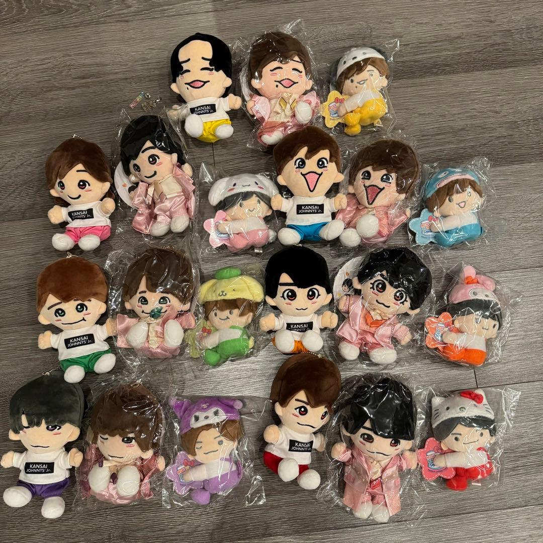 なにわ男子 新 旧 ちびぬい サンリオぬいぐるみ　全員 フル コンプ セット