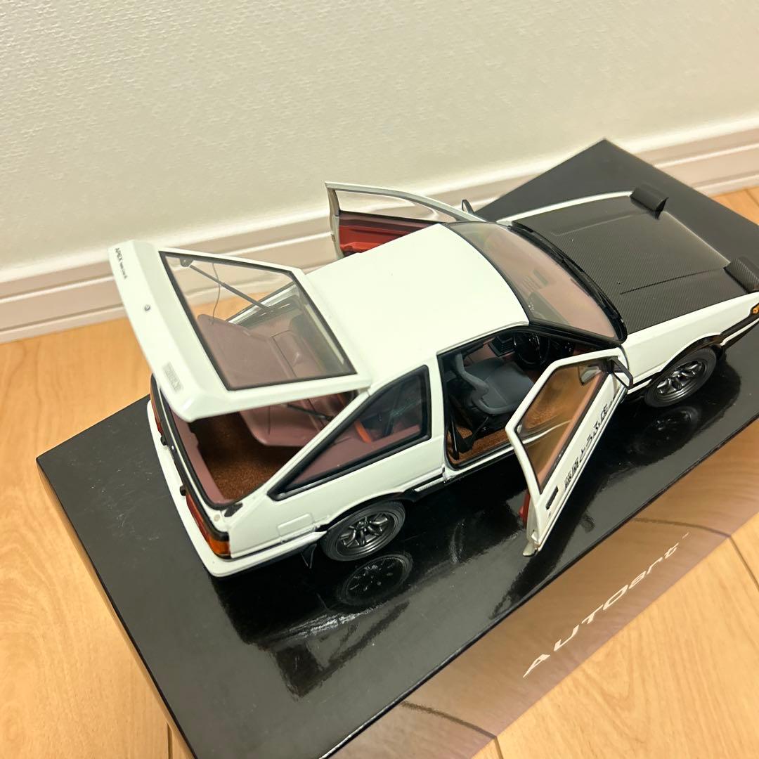 AUTO art AE86 藤原とうふ店　頭文字D