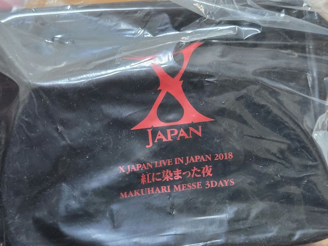 X JAPAN 2018 紅に染まった夜 無観客ライブ記念グッズ YOSHIKI